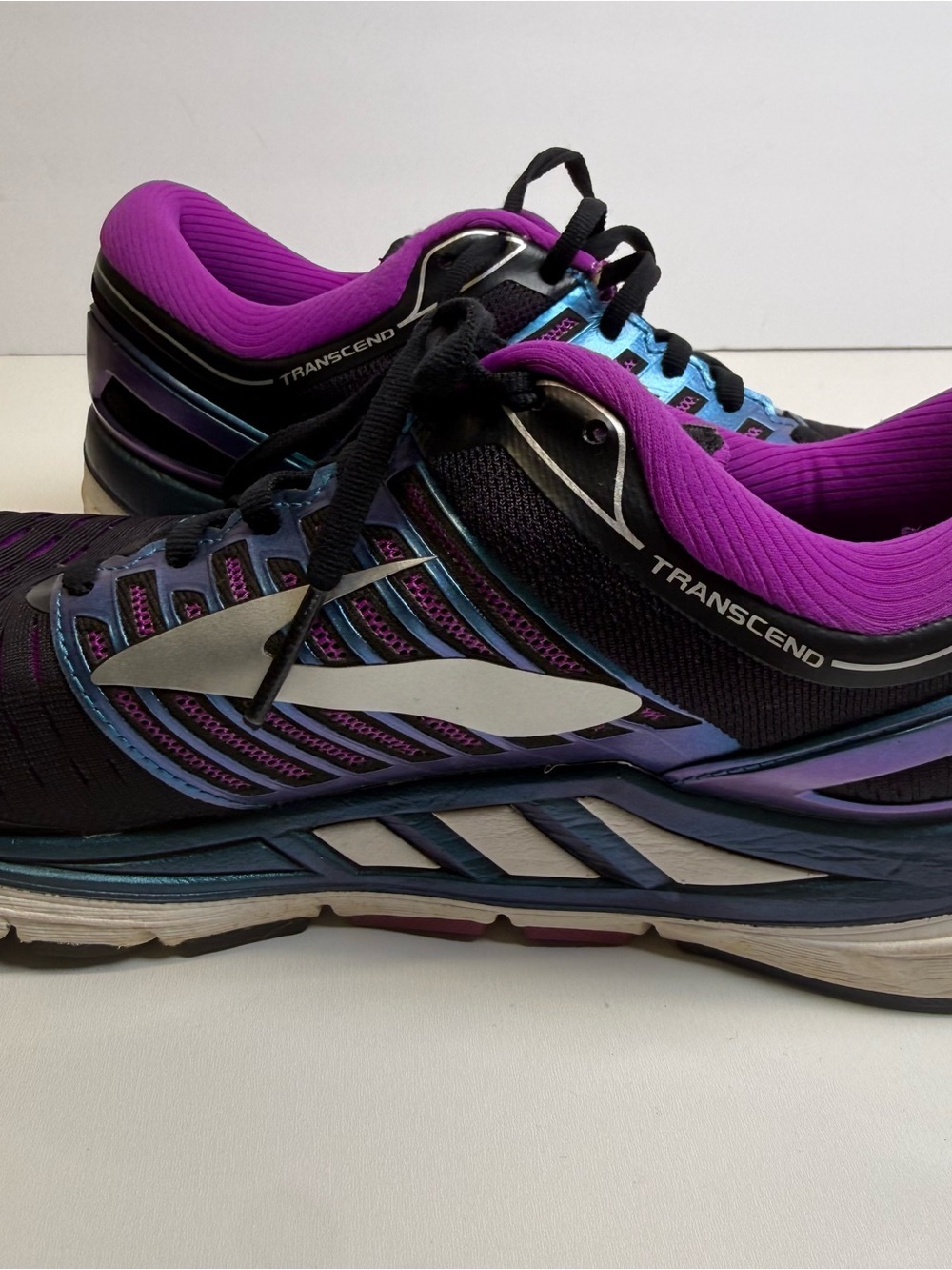 Brooks Transcend 5 Women's Size 10 Black Purple 1202631B023 Running Shoes - Picture 9 of 11